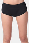 Adira Medium Rise Full Coverage Period Boyshort (Pack of 2) - Green Black — thumbnail 4