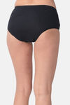 Adira Medium Rise Full Coverage Period Boyshort (Pack of 2) - Green Black — thumbnail 5