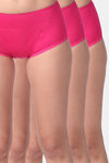 Adira Medium Rise Full Coverage Boyshort Period Panty (Pack of 3) - Multicolor — thumbnail 1