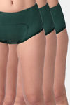 Adira Medium Rise Full Coverage Boyshort Period Panty (Pack of 3) - Multicolor — thumbnail 1