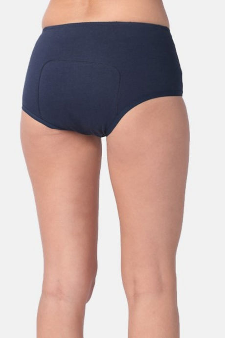Adira Medium Rise Full Coverage Boyshort Period Panty (Pack of 3) - Multicolor — image 3