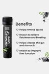 Akiva Activated Charcoal Health Shots with Aloe Vera for Detox and Digestion (40 ML Each - Pack of 30) - Grey — thumbnail 3