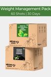 Akiva Healthy Weight Pack With Green Tea Apple Cider Vinegar Activated Charcoal And Aloe Vera - 60 shots -30 days ( Pack of 60) - Assorted — thumbnail 1
