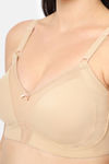 Amante Padded Non Wired Full Coverage T-Shirt Bra - Sandalwood — thumbnail 4