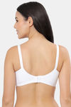 Amante Padded Non Wired Full Coverage T-Shirt Bra - White — thumbnail 3