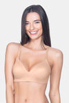 Amante Padded Non Wired Full Coverage T-Shirt Bra - Sandalwood — thumbnail 1
