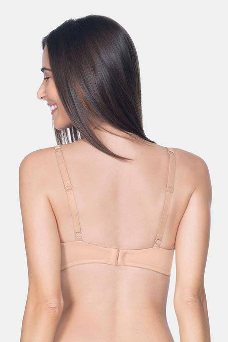 

Amante Clean Finish Padded Wirefree Comfort T Shirt Bra Skin, Skins