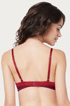 Amante Underwired Padded Bra- Red — thumbnail 2