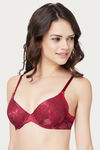 Amante Underwired Padded Bra- Red — thumbnail 3