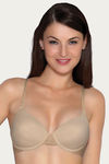 Amante Lightly Padded Underwired T-Shirt Bra- Skin — thumbnail 4