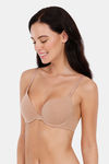 Amante Padded Regular Wired Cotton Push-Up Bra - Nude — thumbnail 3
