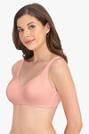 Amante Double Layered Non Wired Full Coverage Super Support Bra - Impatiens Pink — thumbnail 2