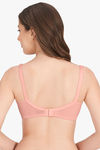 Amante Double Layered Non Wired Full Coverage Super Support Bra - Impatiens Pink — thumbnail 3