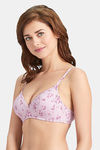 Amante Padded Sculpt Padded Wired Full Coverage T-Shirt Bra - Mauve Shadows — thumbnail 2