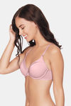Amante Padded Wired Full Coverage T-Shirt Bra - Dawn Pink — thumbnail 3