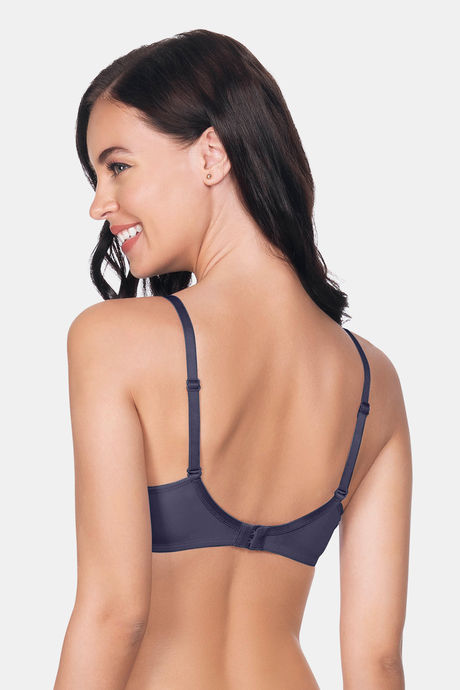 Amante Padded Wired Full Coverage T-Shirt Bra - Grey — image 2