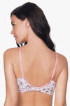 Amante Padded Non Wired Full Coverage T-Shirt Bra - Dawn Pink — thumbnail 2