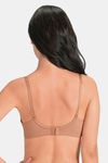 Amante Padded Wired Full Coverage T-Shirt Bra - Sandalwood — thumbnail 2