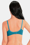 Amante Padded Wired Full Coverage T-Shirt Bra - Tile Blue — thumbnail 2