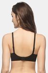 Amante Carefree Casuals Padded Non Wired Full Coverage T-Shirt Bra - Black — thumbnail 3
