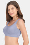 Amante All Day At Home Padded Non Wired Full Coverage Cami Bra - Eventide — thumbnail 2