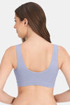 Amante All Day At Home Padded Non Wired Full Coverage Cami Bra - Eventide — thumbnail 3