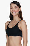 Amante Double Layered Non Wired Full Coverage T-Shirt Bra - Black — thumbnail 3