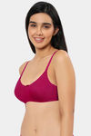 Amante Double Layered Non Wired Full Coverage T-Shirt Bra - Granita — thumbnail 2