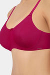 Amante Double Layered Non Wired Full Coverage T-Shirt Bra - Granita — thumbnail 4