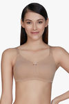 Amante Double Layered Non Wired Full Coverage T-Shirt Bra - Sandalwood — thumbnail 1