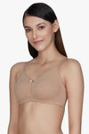Amante Double Layered Non Wired Full Coverage T-Shirt Bra - Sandalwood — thumbnail 3