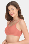 Amante All Day Elegance Double Layered Non Wired Full Coverage Super Support Bra - Canyon Clay — thumbnail 3