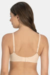 Amante Padded Wired Full Coverage T-Shirt Bra - Almond — thumbnail 3