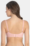 Amante Padded Non Wired Full Coverage T-Shirt Bra - Blush Pink — thumbnail 3