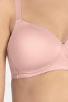 Amante Padded Non Wired Full Coverage T-Shirt Bra - Blush Pink — thumbnail 4