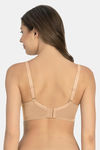 Amante Lightly Lined Non Wired Full Coverage Minimiser Bra - Sandalwood — thumbnail 3