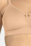 Amante Lightly Lined Non Wired Full Coverage Minimiser Bra - Sandalwood — thumbnail 4