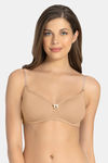 Amante Classic Backless Padded Non Wired Full Coverage Bra - Sandalwood — thumbnail 2
