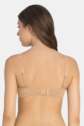 Amante All Day Smooth Padded Non Wired Full Coverage T-Shirt Bra - Sandalwood — image 3