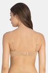 Amante All Day Smooth Padded Non Wired Full Coverage T-Shirt Bra - Sandalwood — thumbnail 3