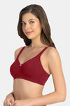 Amante Magic Shaper Double Layered Non Wired Full Coverage Super Support Bra - Henna — thumbnail 2