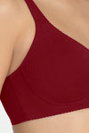 Amante Magic Shaper Double Layered Non Wired Full Coverage Super Support Bra - Henna — thumbnail 4
