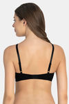 Amante All Day Pretty Lightly Lined Non Wired Full Coverage Super Support Bra - Black — thumbnail 3