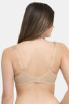 Amante Double Layered Wired Full Coverage Super Support Bra - Sandalwood — thumbnail 3