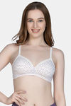 Amante Padded Non Wired Full Coverage T-Shirt Bra - Pristine Print — thumbnail 1