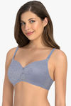 Amante Floral Romance Padded Non Wired Full Coverage Lace Bra - Tempest — thumbnail 2