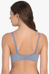 Amante Floral Romance Padded Non Wired Full Coverage Lace Bra - Tempest — thumbnail 3