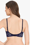 Amante Smooth Charm Padded Non Wired Full Coverage T-Shirt Bra - Hydrangea Print — thumbnail 3