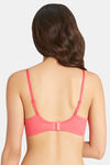 Amante Smooth Romance Padded Wired Full Coverage T-Shirt Bra - Rouge Red — thumbnail 3