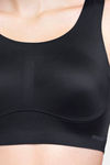 Amante Double Layered Non Wired Full Coverage Cami Bra - Black — thumbnail 4